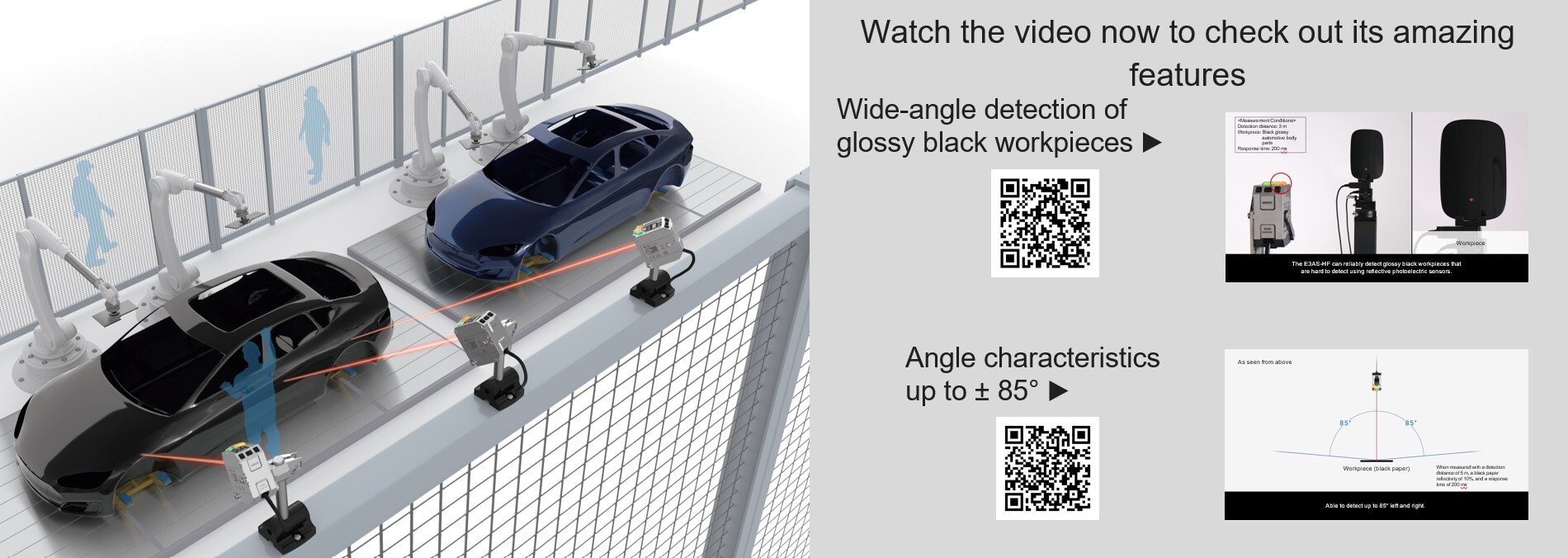 E3AS-HF_LaserSensor_OMRON_ Angle Detection E3AS-HF_LaserSensor_OMRON_ Angle Detection